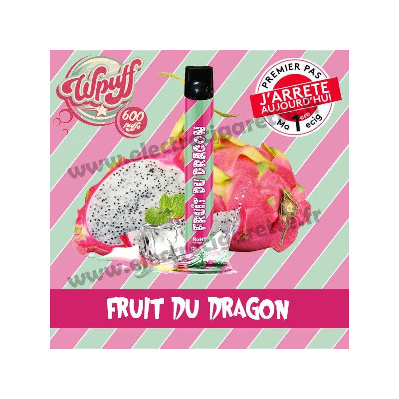 Fruit du Dragon - Wpuff - Vape Pen - Cigarette jetable
