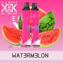 Watermelon - Klik Klak - Element E-Liquid - Puff - Cigarette jetable