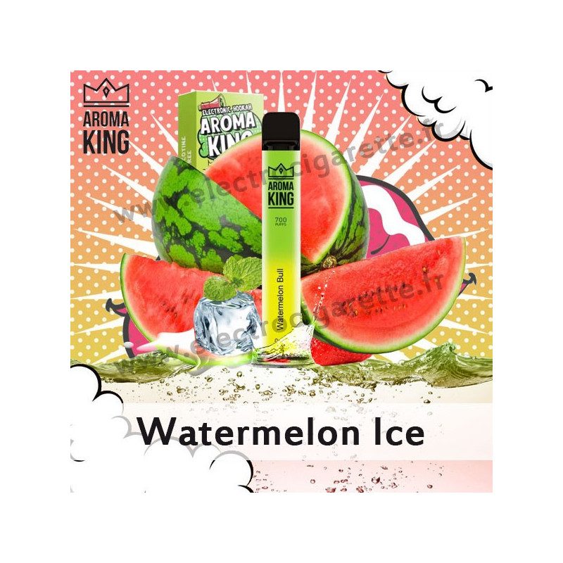 Watermelon Ice - Hookah - Aroma King - Vape Pen - Cigarette jetable