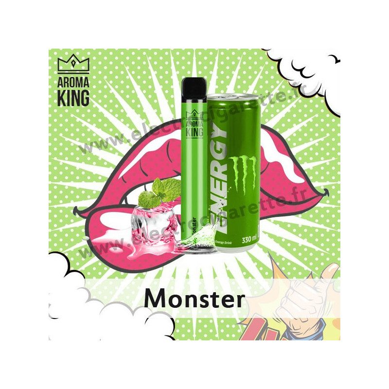 Monster - Aroma King - Vape Pen - Cigarette jetable