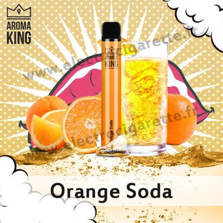 Orange Soda - Aroma King - Vape Pen - Cigarette jetable