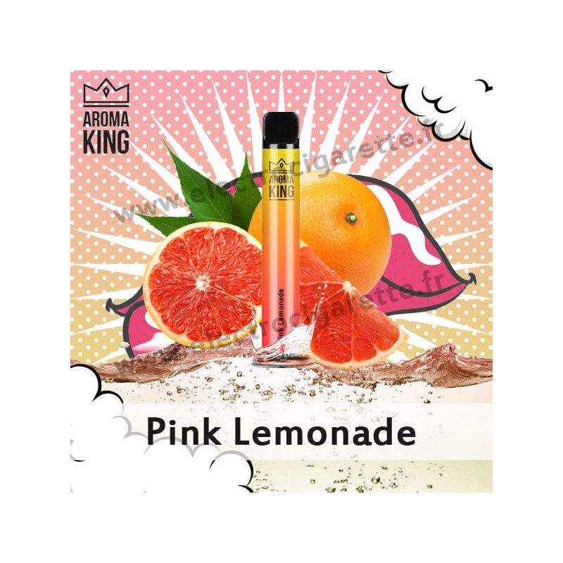 PInk Lemonade - Limonade Rose - Aroma King - Vape Pen - Cigarette jetable