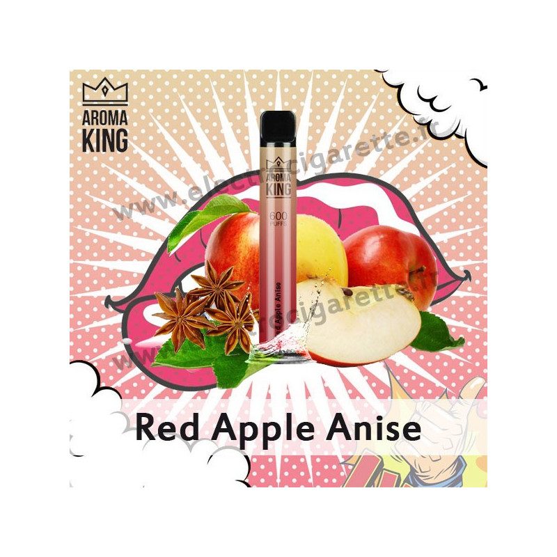 Red Apple Anise - Aroma King - Vape Pen - Cigarette jetable