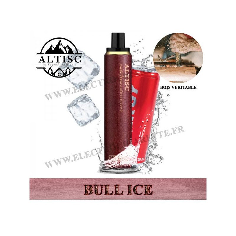 Bull Ice - Puff Notus 1500 - Altisc - Vape Pen - Cigarette jetable