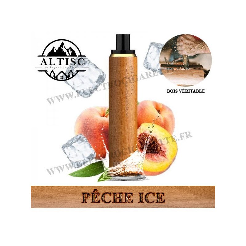 Pêche Ice - Puff Notus 1500 - Altisc - Vape Pen - Cigarette jetable