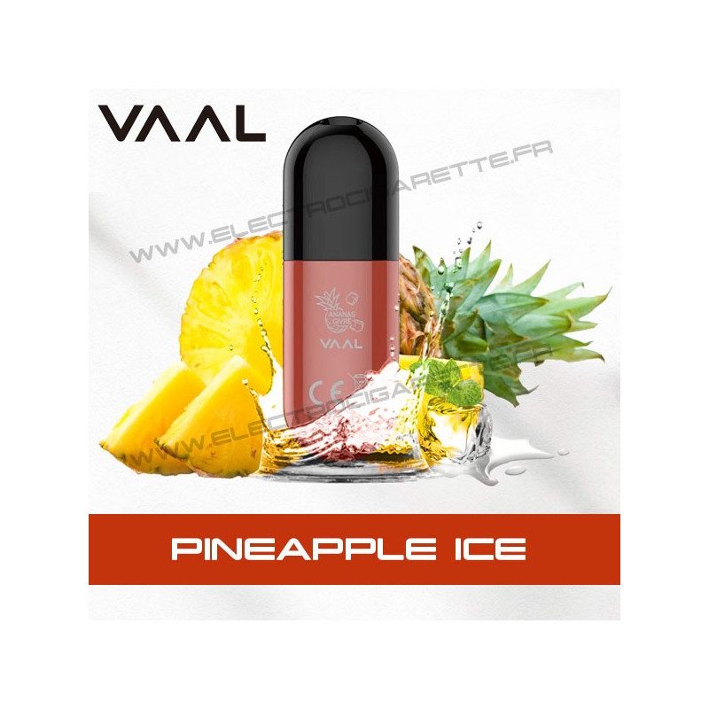Pineapple Ice - Ananans Givrée - VAAL Q Bar - Joyetech - Vape Pen - Cigarette jetable