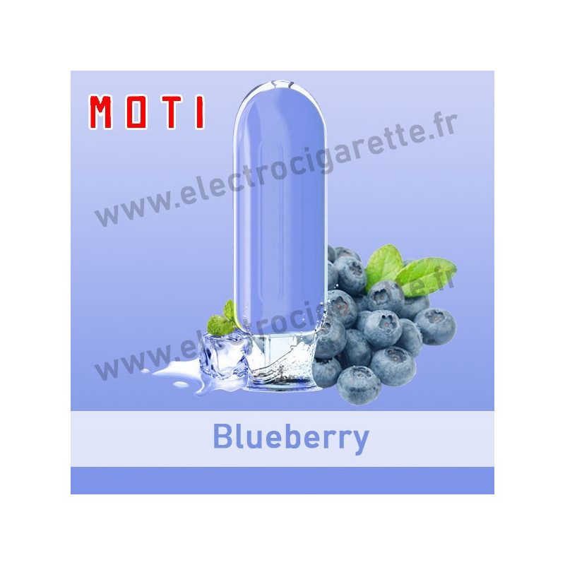 Blueberry - Moti Pop - Moti - Vape Pen - Cigarette jetable