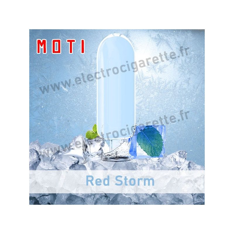 Red Storm - Moti Pop - Moti - Vape Pen - Cigarette jetable