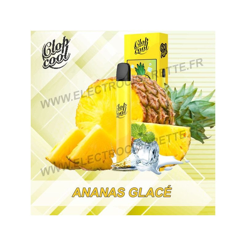 Ananas Glacé - Clop Cool - Vape Pen - Cigarette jetable
