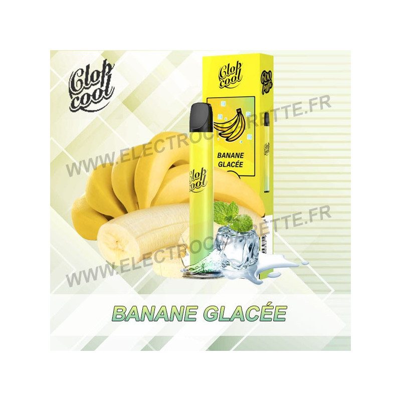 Banane Glacée - Clop Cool - Vape Pen - Cigarette jetable