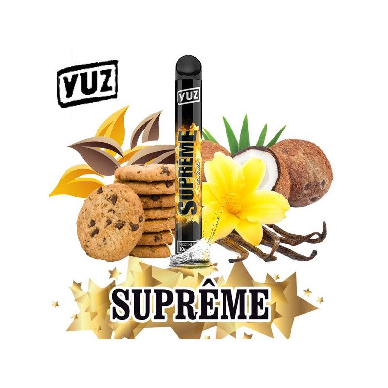 Supreme - Puff Yuz - EliquidFrance - Cigarette jetable