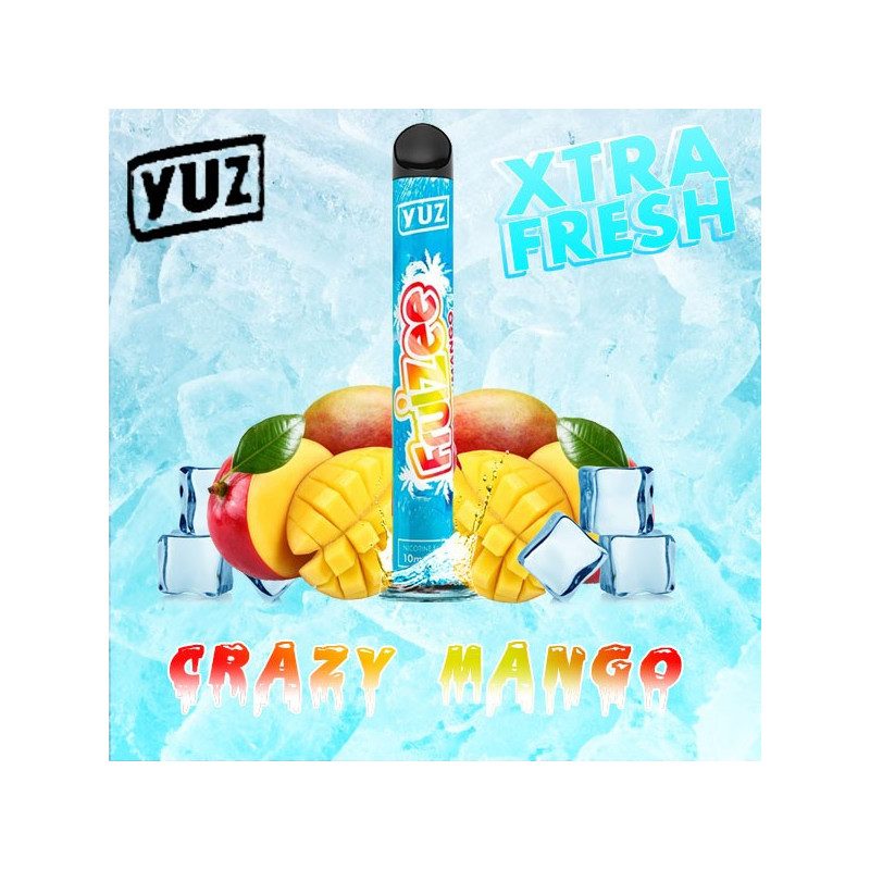 Crazy Mango - Puff Yuz - EliquidFrance - Cigarette jetable