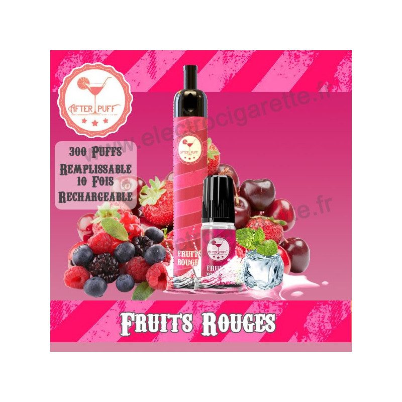 Fruits Rouges - After Puff - Vape Pen - Cigarette Semi-Jetable