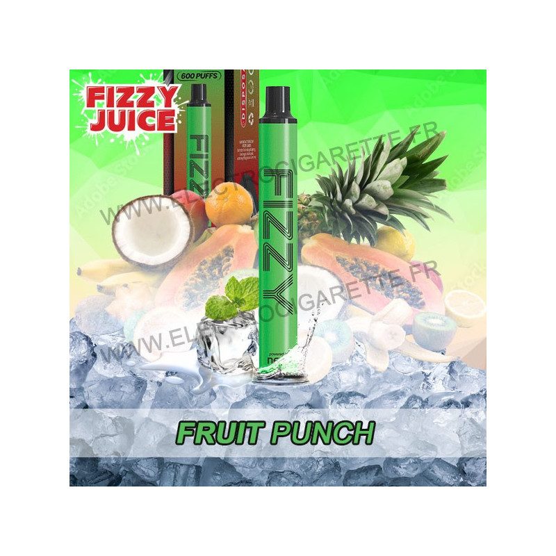 Fruit Punch - Fizzy Juice Bar - Vape Pen - Cigarette jetable