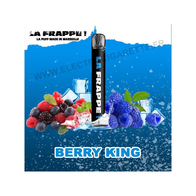Berry King - Puff La Frappe - Vape Pen - Cigarette jetable - 600 bouffées