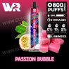 Passion Bubble - White Rabbit Puff - 800 Puffs - Vape Pen - Cigarette jetable - Effet Lumineux