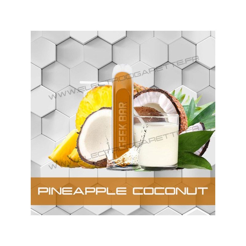 Pineapple Coconut Milk - Geek Bar C600 - Geek Vape - Vape Pen - Cigarette jetable

    	1 	
