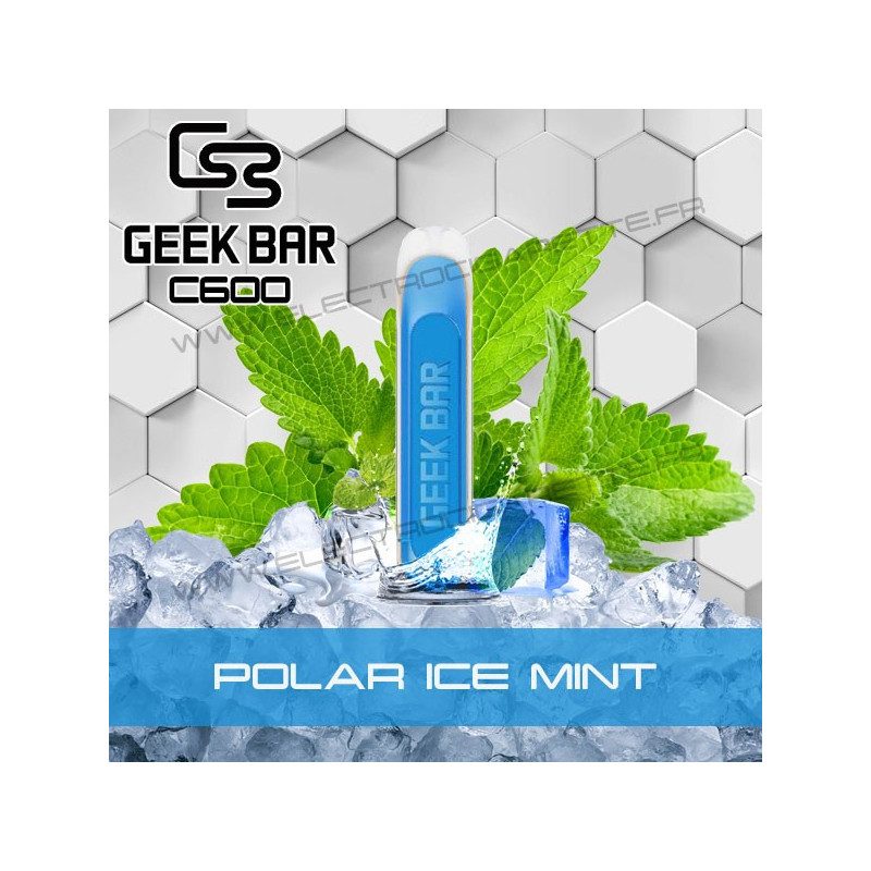 Polar Ice Mint - Geek Bar C600 - Geek Vape - Vape Pen - Cigarette jetable