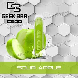 Sour Apple - Geek Bar C600 - Geek Vape - Vape Pen - Cigarette jetable