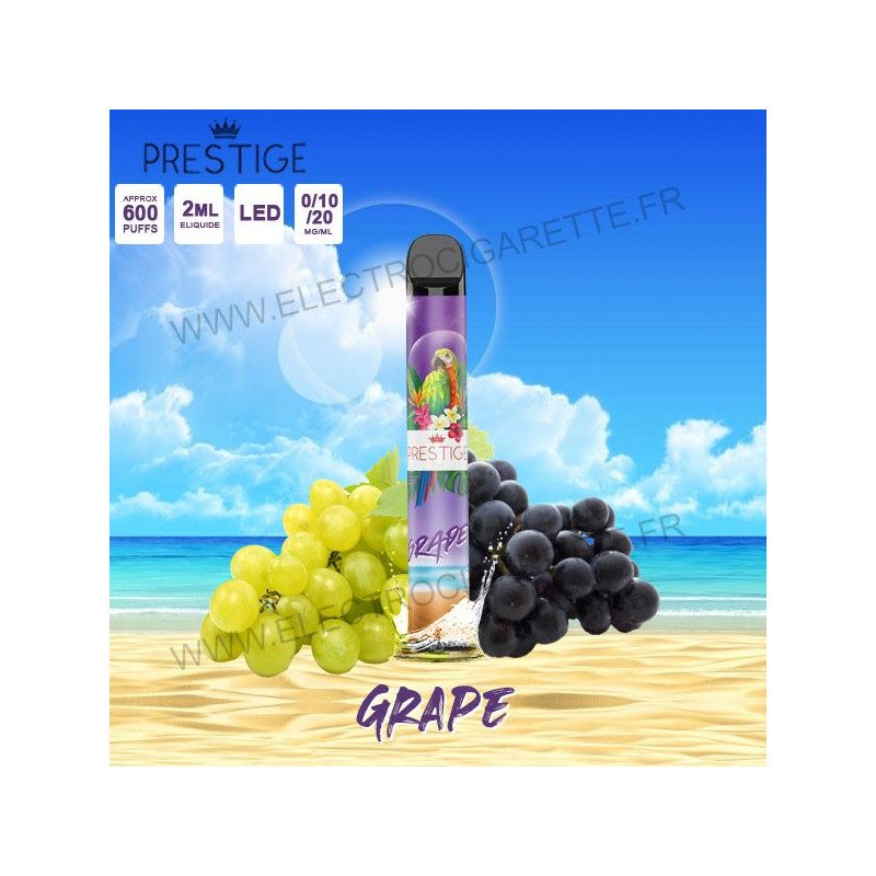 Grape - Prestige Puff - Vape Pen - Cigarette jetable
