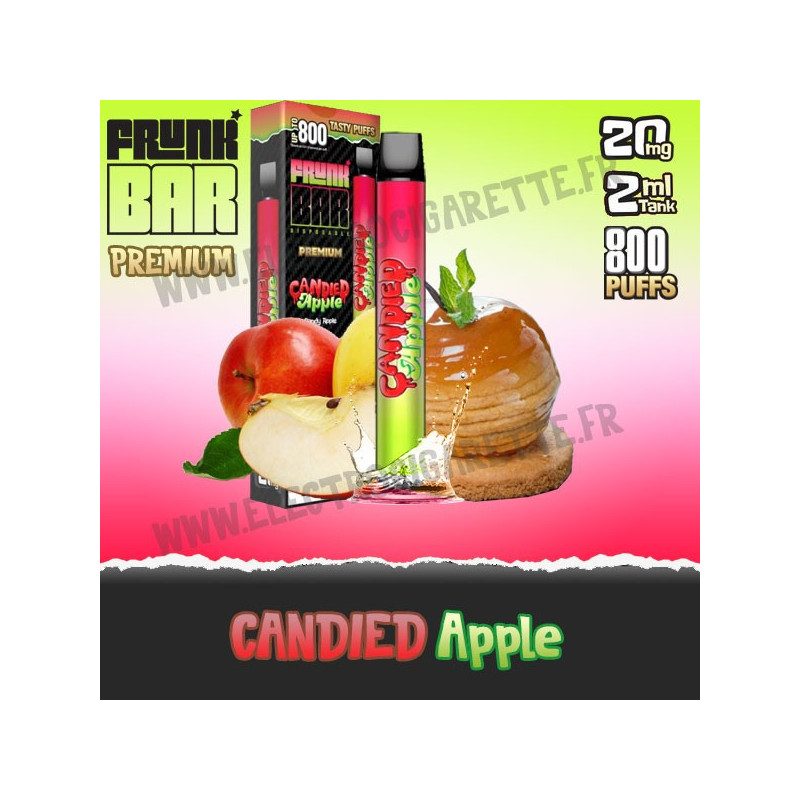 Candied Apple - Frunk Bar Premium - Vape Pen - Cigarette jetable