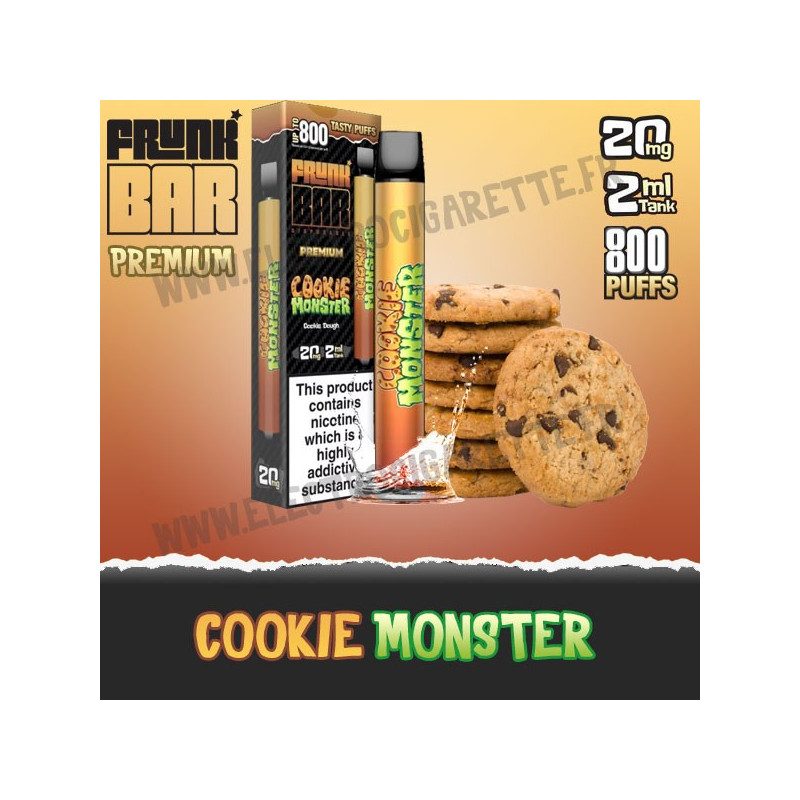 Cookie Monster - Frunk Bar Premium - Vape Pen - Cigarette jetable