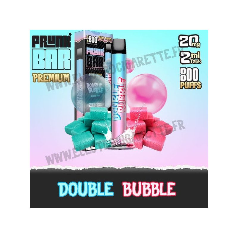 Double Bubble - Frunk Bar Premium - Vape Pen - Cigarette jetable