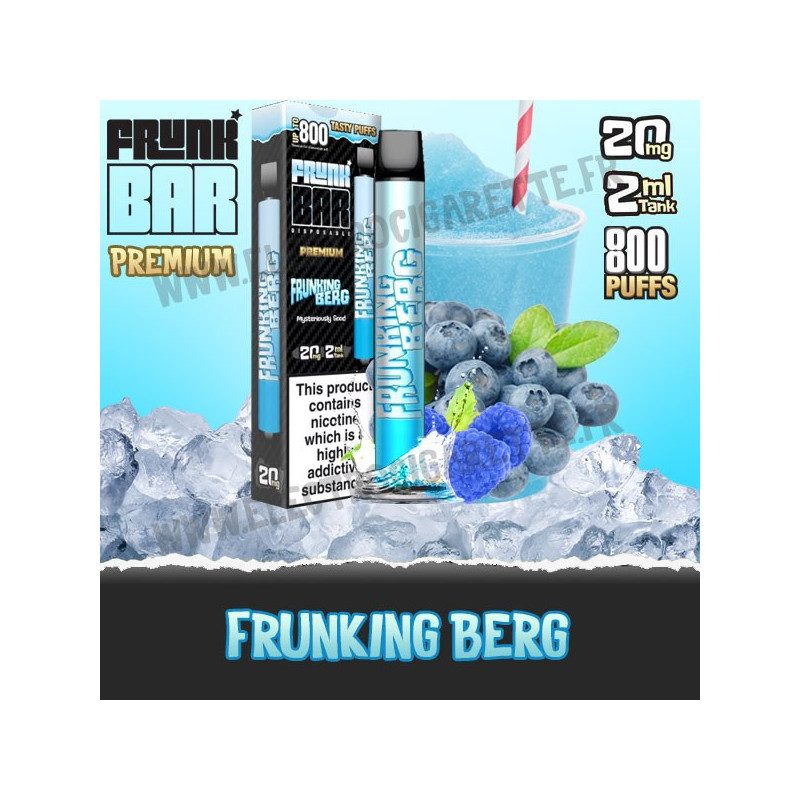 Frunking Berg - Frunk Bar Premium - Vape Pen - Cigarette jetable