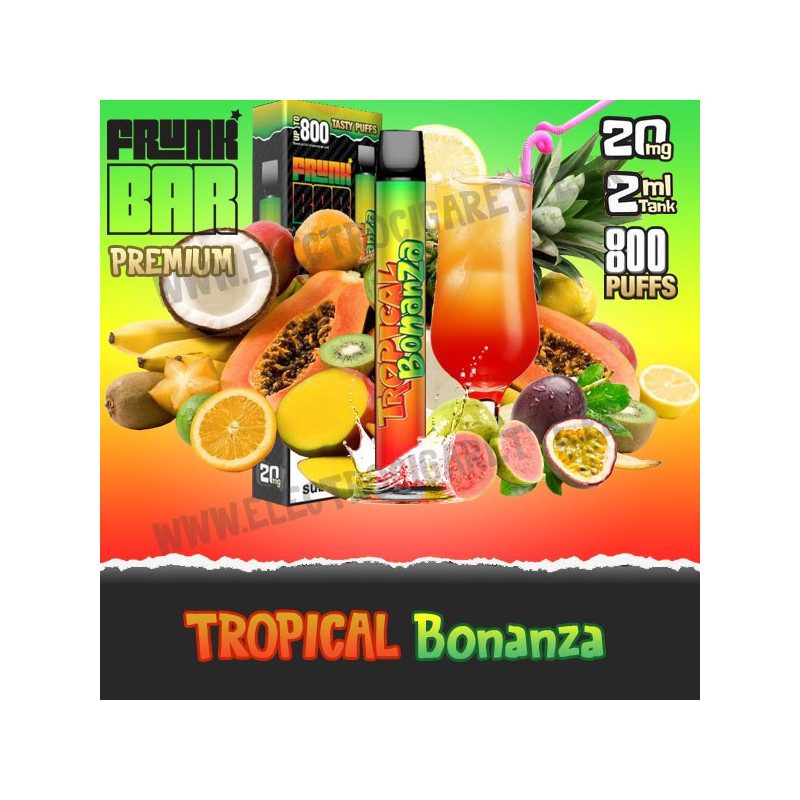 Tropical Bonanza - Frunk Bar Premium - Vape Pen - Cigarette jetable