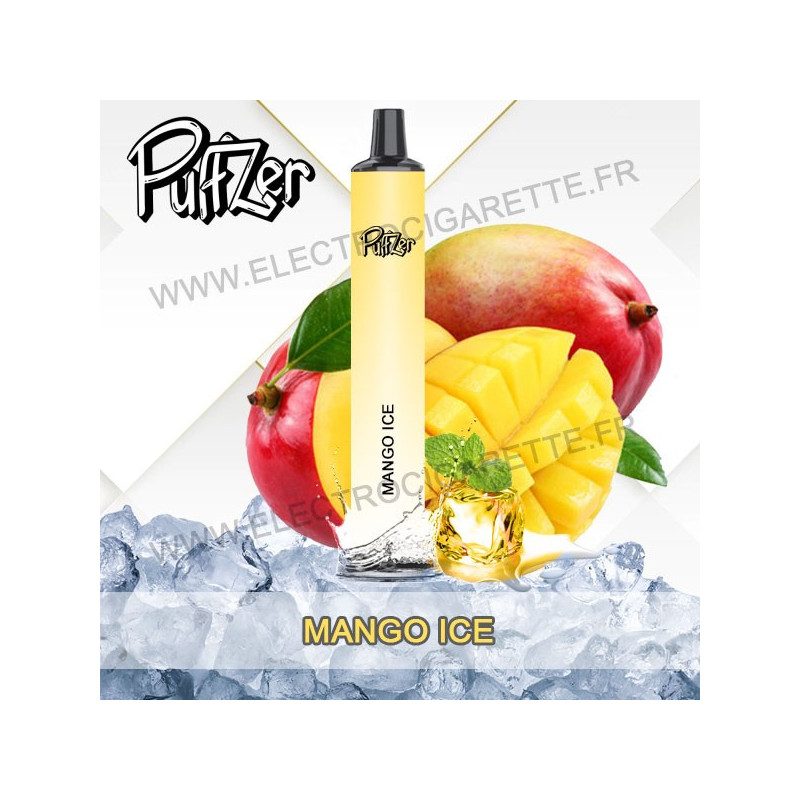 Mango Ice - Puffzer - Vape Pen - Puff Cigarette jetable - 600 puffs