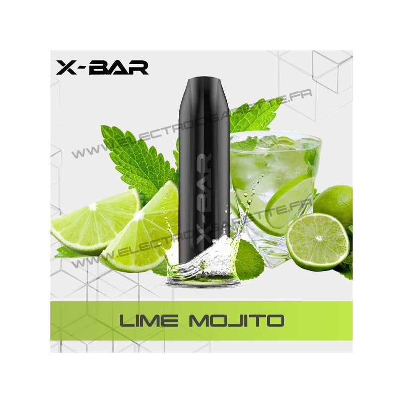 Lime Mojito - X-Bar - Vape Pen - Cigarette jetable