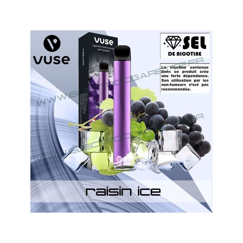 Raisin Ice - Cigarette Jetable - Puff Vuse - 500 puffs