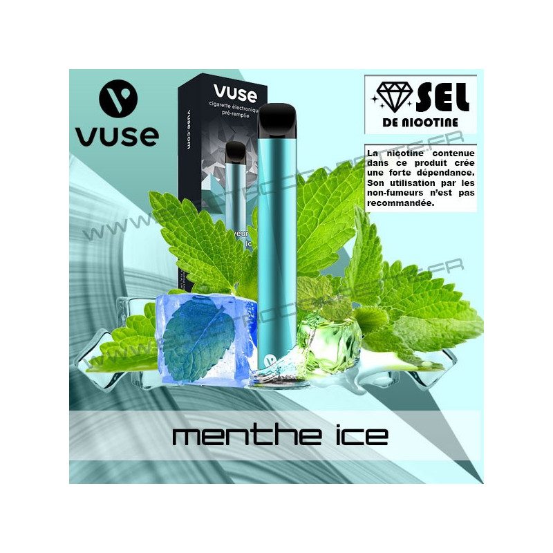 Menthe Ice - Cigarette Jetable - Puff Vuse - 500 puffs