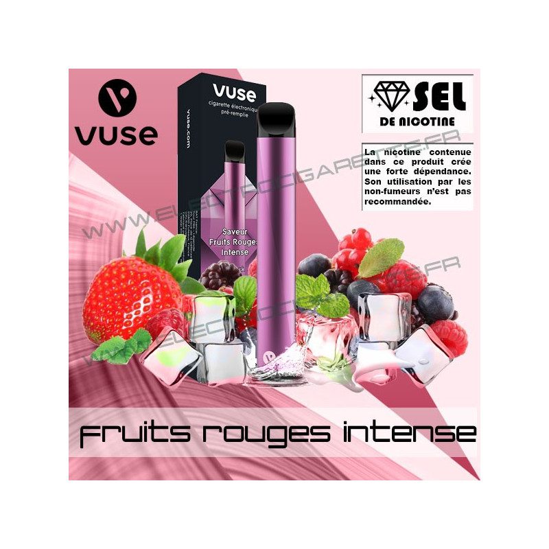 Fruits Rouges Intense - Cigarette Jetable - Puff Vuse - 500 puffs
