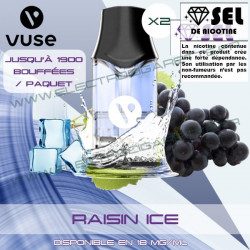 Cartouche EPOD Raisin Ice - Pod VPro ePod - 2 x Capsules - Vuse (ex Vype)