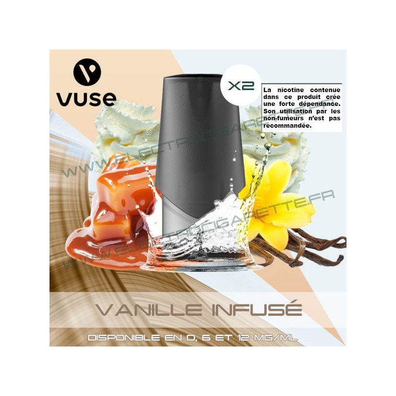Cartouche EPEN3 Pod Vype ePen 3 Vanille infusée - 2 x Capsules - Vuse (ex Vype)