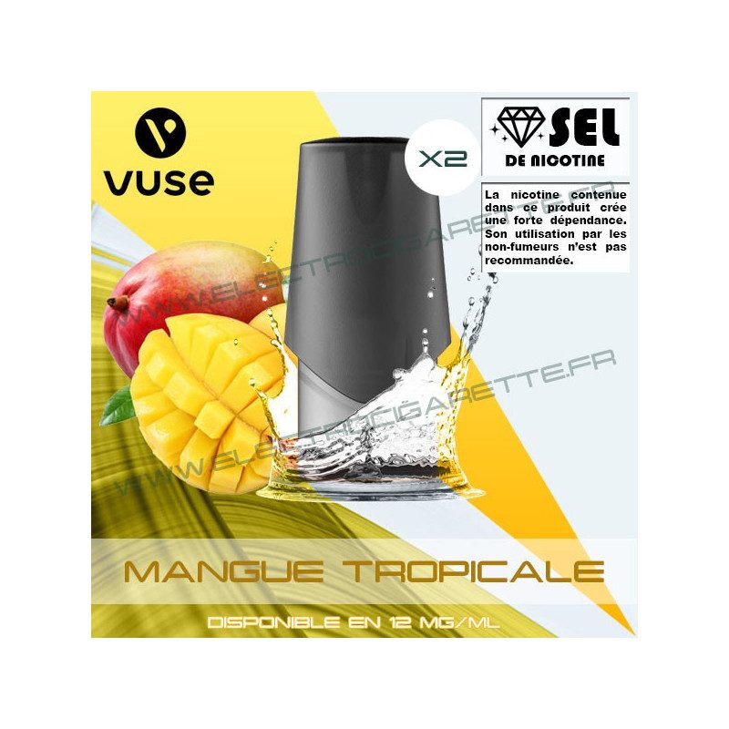 Cartouche EPEN3PRO  Pod Vype ePen 3 Pro Mangue Tropicale - 2 x Capsules - Vuse (ex Vype) - Sel de nicotine