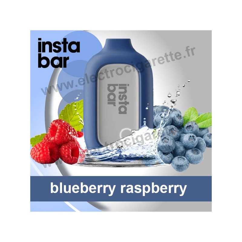 Blueberry Raspberry - Instabar - Vape Pen - Cigarette jetable