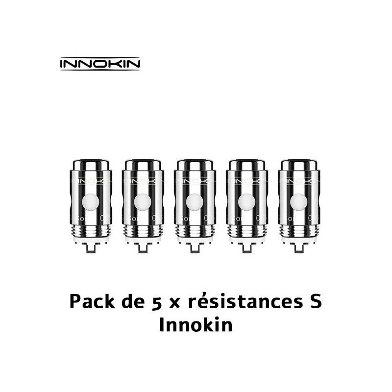 Pack de 5 x résistances S en 0.6 Ohm - INNOKIN
