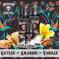 Gateau Amandes Vanille - Mexican Cartel - Nicotiné 10ml - DiY 10 et 30ml - ZHC 50 et 100ml