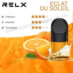 Capsule Pod Infinity - Eclat du Soleil - Orange - Relx - Infos