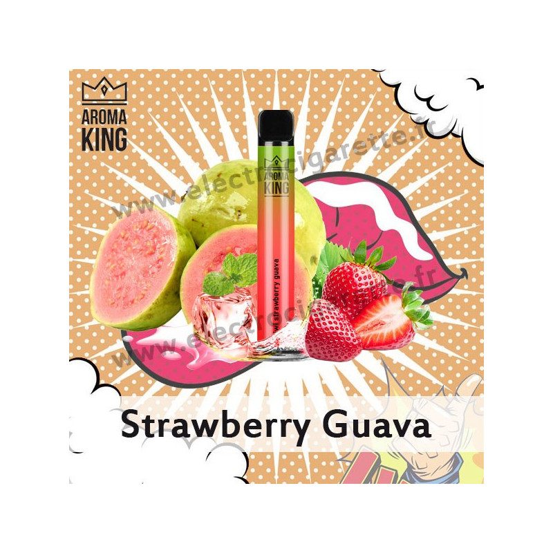 Strawberry Guava - Aroma King - Vape Pen - Cigarette jetable