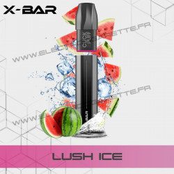 Lush Ice - Pastèque Glacée - X-Bar Click Puff - Vape Pen - Cigarette jetable