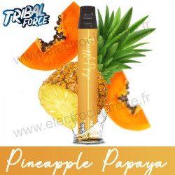 Pineapple Papaya - Tribal Force - Air Puff 600 - Vape Pen - Cigarette jetable