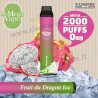 Fruit du Dragon Ice - Ma mega vape - Vape Pen - Cigarette jetable