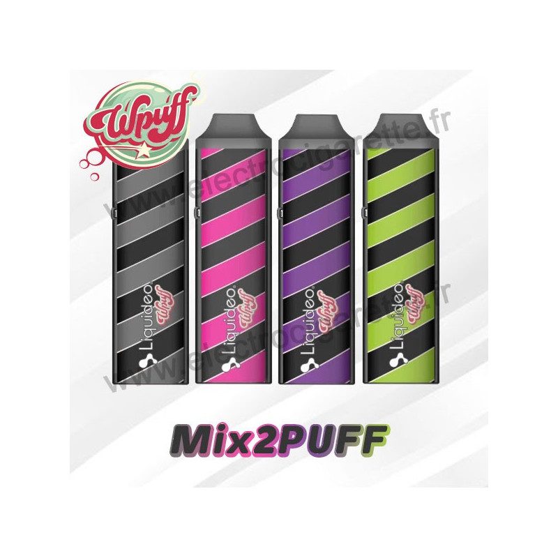 Mix2Puff - Crée ta saveur unique avec 2 Wpuff - Wpuff - Toutes les couleurs