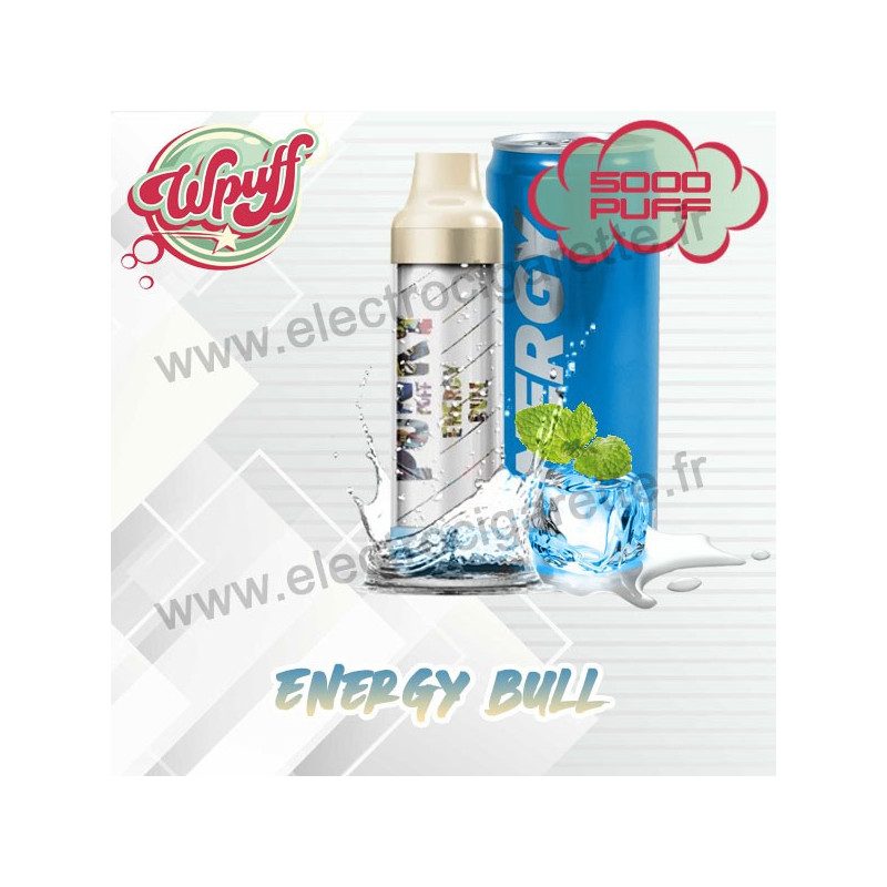 Energy Bull - Wpuff - Punky - 5000 Puffs - Vape Pen - Cigarette jetable