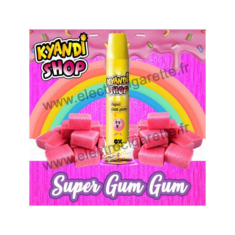 Super Gum Gum - Kyandi Shop - Vape Pen - Cigarette jetable - 650 puffs