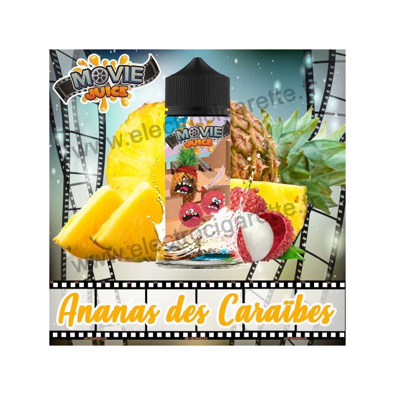 Ananas des Caraibes - Movie Juice - Secret's Lab - ZHC 100ml