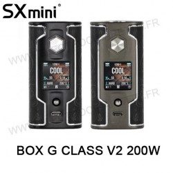 Box G Class v2 - 200W - Alu Zinc - Sx Mini - Space Gray / Black Phoenix - Alu et Zinc